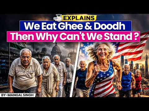 Why a 70-Year-Old American Runs and a 60-Year-Old Indian Can't Stand