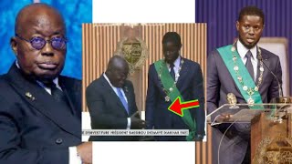 Watch Moment Senegal New President Ignøres Ghana President Handshake And Why