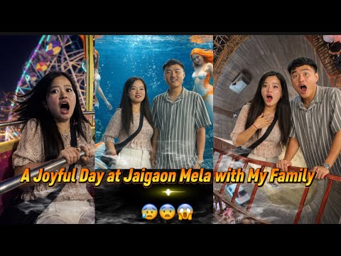 Shaking at the Top: My Terrifying Ferris Wheel Experience at Jaigaon Mela #foryou #mela #vlog 