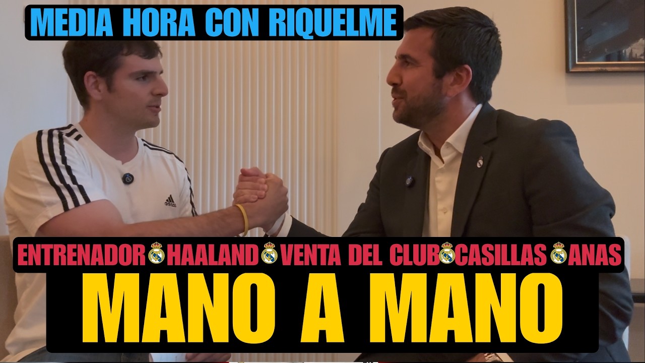 ENTREVISTA ENRIQUE RIQUELME - IÑAKI ANGULO: SU ENTRENADOR, CASILLAS, ANAS, LA VENTA DEL REAL MADRID
