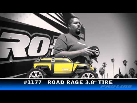 Pro-Line's Updated 3.2" Tires to 3.8" Traxxas Style Bead