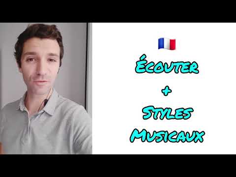Français A1 - Le verbe ÉCOUTER au présent et le lexique de la musique
