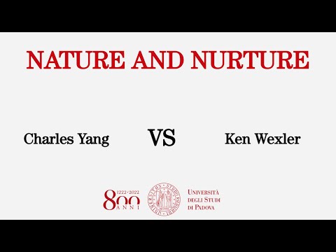 17/12/20 Charles Yang and Ken Wexler share views on language acquisition. Moderator: M.T. Guasti