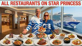 All Restaurants on Star Princess Cruise 2026 | Full Food Tour & Dining Guide | Princess Cruises