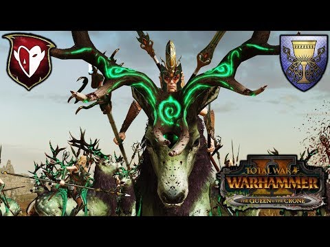 THE BEAUTIFUL GAME - Wood Elves (Zeblasky) vs. Bretonnia (Soothsayer) - Total War Warhammer 2