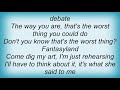 Sebadoh - Worst Thing Lyrics