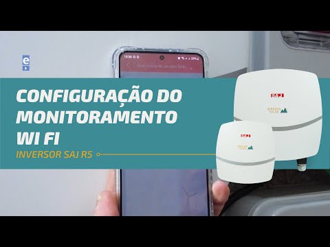 Configuração do Monitoramento WiFi do Inversor SAJ R5