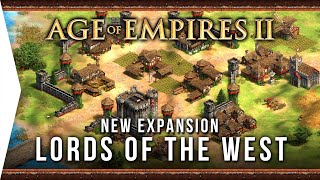 New AoE 2 DLC! ► Age of Empires II Lords of the West Expansion - Edward Longshanks Campaign Gameplay