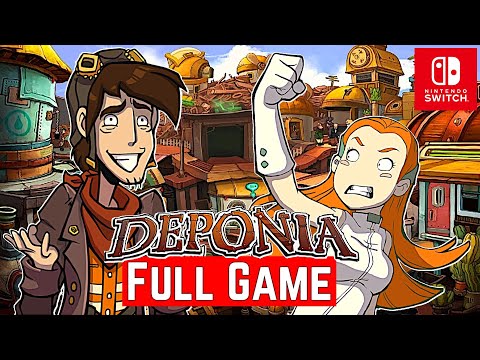 Deponia [Switch] - Gameplay Walkthrough [Full Game] - No Commentary
