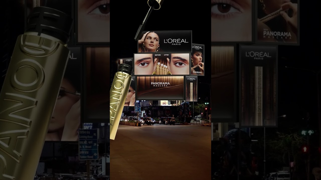 L'Oréal Paris billboard featuring Kendall Jenner