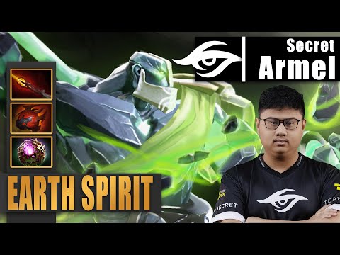 Earth Spirit Mid | Secret.Armel | MIDLANE COMEBACK ES WITH OP ITEMS 😲 | 7.34b Gameplay Highlights