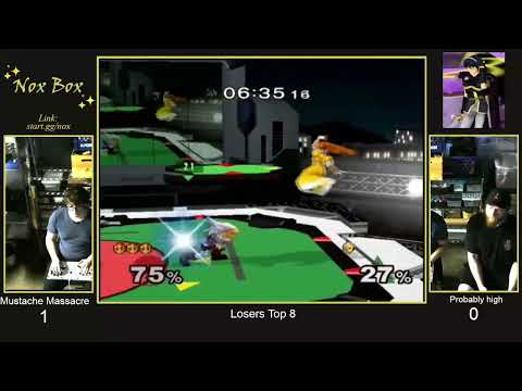 Nox Box 4: Losers Top 8 - Probably High (Link) vs. Mustache Massacre (Peach)