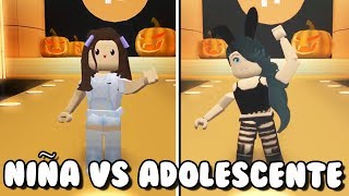 NIÑA VS ADOLESCENTE | Roblox Fashion Frenzy en español