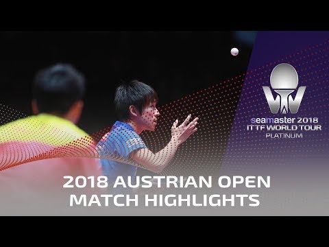 Fan Zhendong vs Koki Niwa | 2018 ITTF Austrian Open Highlights (1/4)
