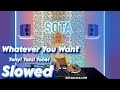 Whatever You Want Tony Toni Toné Slowed