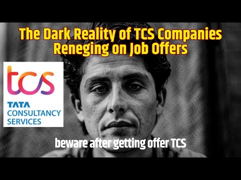 Betrayed: The Dark Reality of TCS Reneging on Job Offers | beware after getting offer from TCS