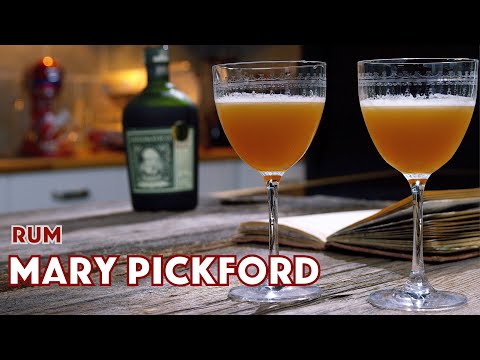 Mary Pickford Rum Cocktail With Diplomatico Rum - Cocktails After Dark