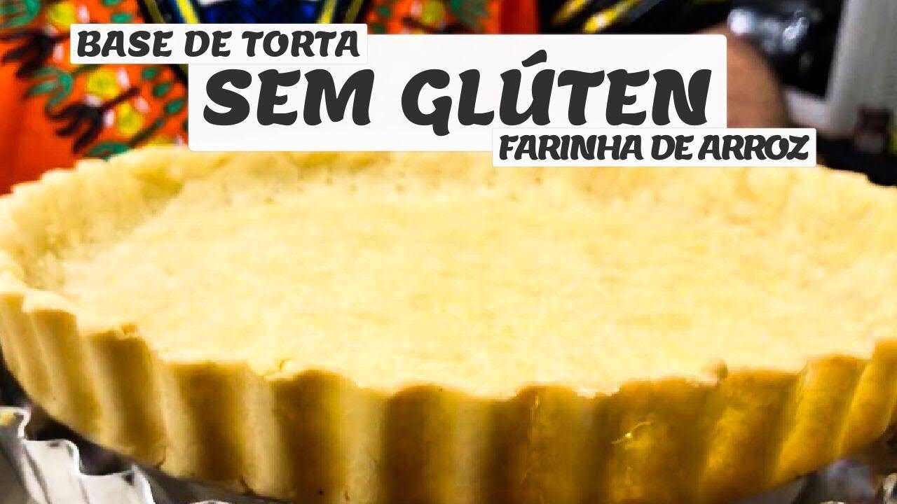BASE SEM GLÚTEN PARA TORTA | FÁCIL E DELICIOSA #semgluten #glutenfree #receitassemgluten