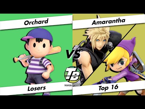 Top Blastzone 2 Losers Top 16 - Orchard (Ness) Vs. Amarantha (Cloud/Toon Link) - SSBU