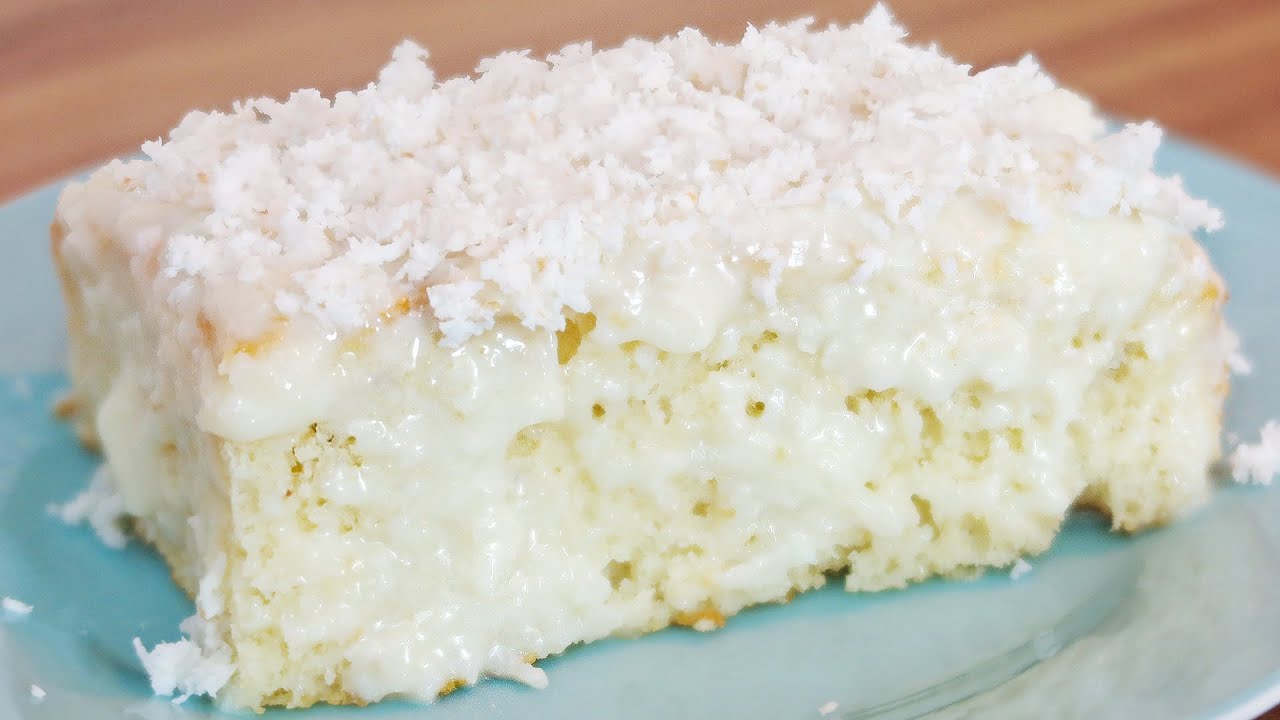 O BOLO GELADO DE COCO MAIS GOSTOSO QUE JÁ COMI | Nandu Andrade