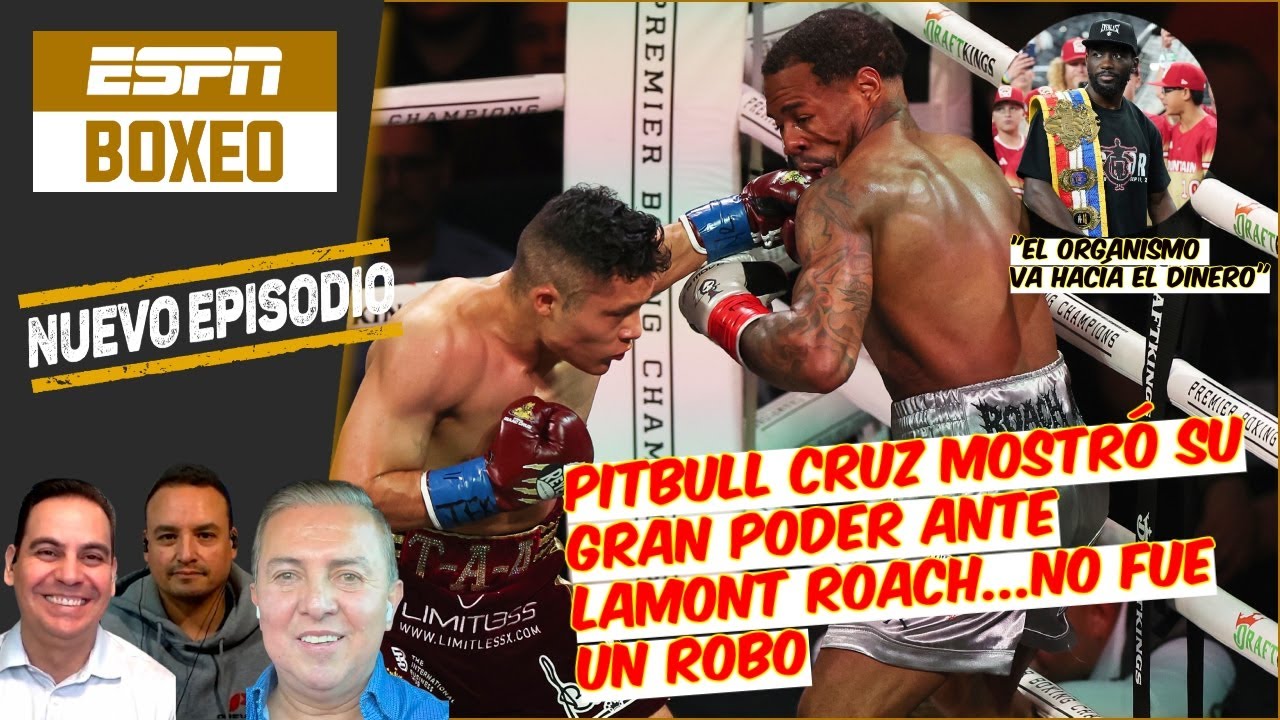 El ENCUENTRO entre PITBULL CRUZ y LAMONT ROACH fue MUCHO MEJOR ESPECTÁCULO que PELEA | ESPN Boxeo