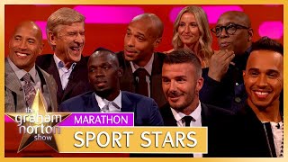 Lewis Hamilton Tries To Explain His F1 Driving Wheel | Sports Stars Marathon | Graham Norton Show