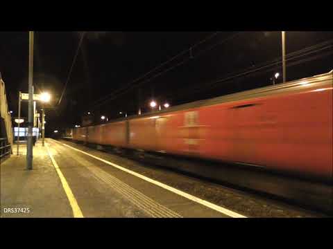 Loco Hauled Mail Trains through Lockerbie: 27/12/17 (Includes 1x Class 66 & 3x 67's)