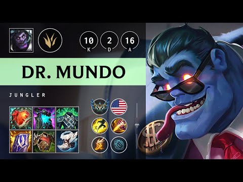 Dr. Mundo Jungle vs Kha'Zix: Tank Titan - NA Challenger Patch 14.20