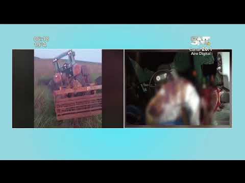 Le quitaron la vida a hombre que manejaba un tractor
