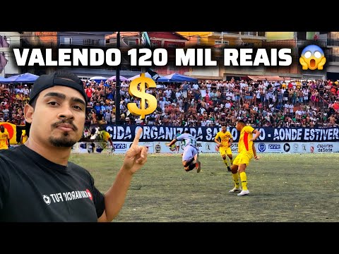 A FINAL DA SUPER COPA ZONA LESTE QUE PAROU A QUEBRADA ENTRE SANTA CRUZ VS BAIXADA 