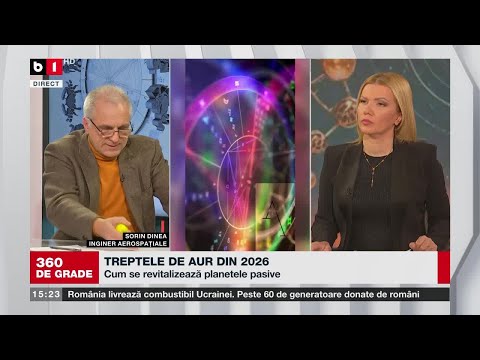 360 DE GRADE CU ALINA BĂDIC. TREPTELE DE AUR DIN 2026.PREDESTINAREA. Invitat: Sorin Dinea.P1/3