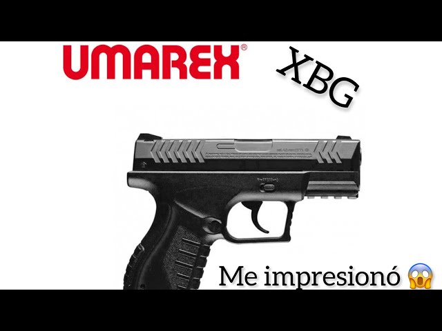 Vídeo relacionado con Pack Pistola Umarex XBG de balines - Arma de CO2 Calibre 4.5mm perdigones de Acero 3,5J