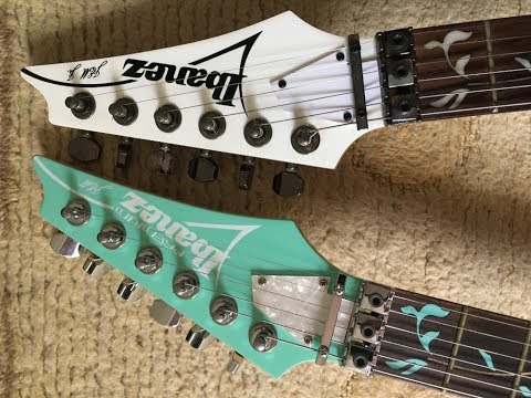 Ibanez JEM Shootout (1 of 6) - JEM70v vs JEM Jr.