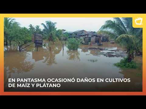Más de 1,500 personas evacuadas por desborde de río en Prinzapolka