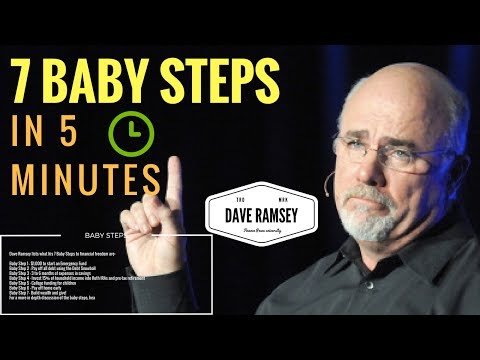 Dave Ramsey 7 BABY STEPS in 5 MINUTES !!!