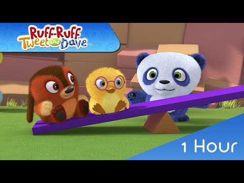 🐶🐼🐤 RUFF-RUFF, TWEET AND DAVE 1 Hour | 49-52 | VIDEOS and CARTOONS FOR KIDS