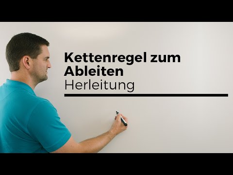 Chain rule for differentiating, deriving, and differentiating chained functions | Math by Daniel ...