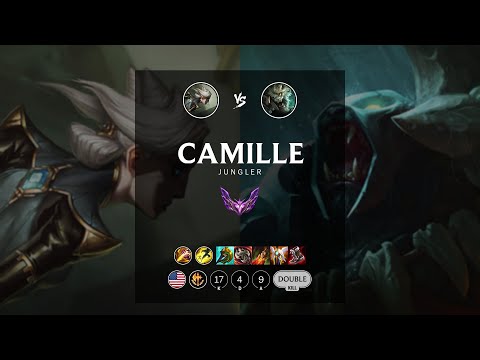 Camille Jungle vs Rengar - NA Master Patch 12.12
