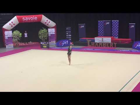 DN1 Strasbourg Anna Khutsishvili massues - France Chambéry 2018