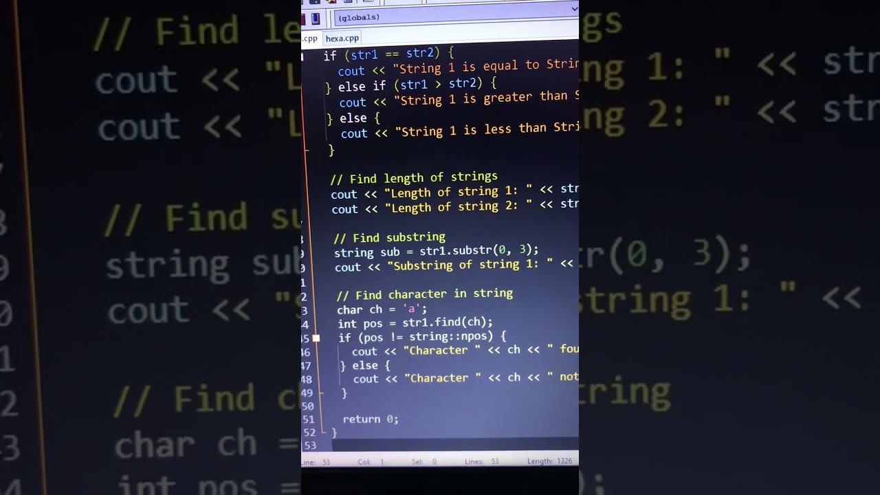string c++#coders #coderstokyo #codemasters #codingninja #codelife #codinglife #code #coding #coders