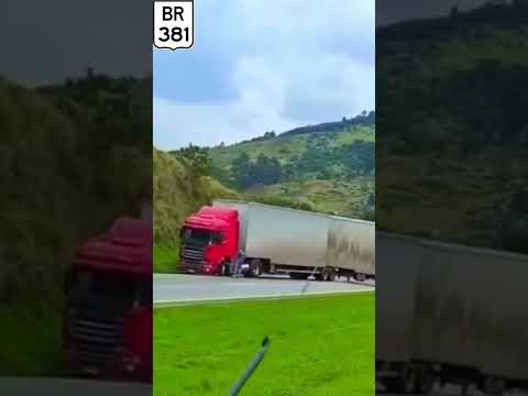 Acidente na BR 381,Fernão Dias em Bragança Paulista SP.