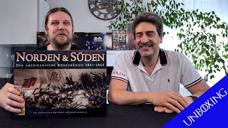 Brettspielfreunde unboxing #NordenundSüden (Phalanx Games) 1861-1865 * Strategiespiel