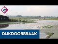 Dijkdoorbraak in Reeuwijk