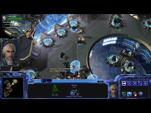StarCraft 2 Heart of the Swarm Campaign (Terran Edition) Mission 6 - Enemy Within