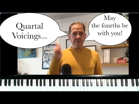 Jazz Piano Voicings 101: #9 Quartal Voicings