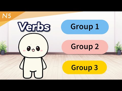 Learn Japanese Verbs: Group 1, 2 and 3