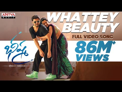 Whattey Beauty Full Video Song | Bheeshma Video Songs | Nithiin, Rashmika | Mahati Swara Sagar