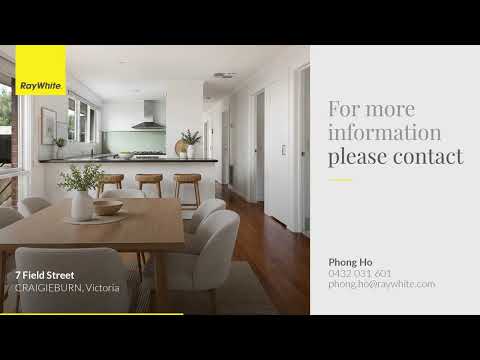 7 Field Street, Craigieburn, VIC 3064, 3 slaapkamers, 2 badkamers, House
