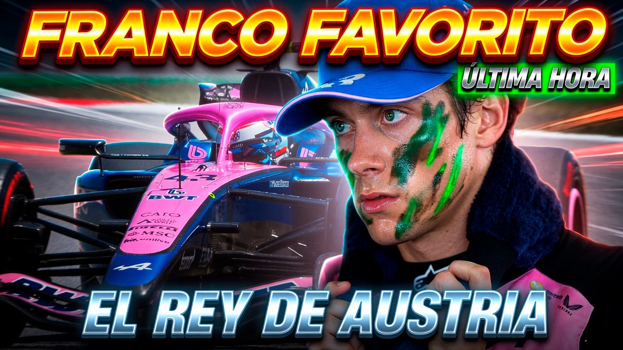 COLAPINTO ES FAVORITO EN GP F1 AUSTRIA ANTE GASLY, UN CIRCUITO DONDE YA HA BRILLADO Y LLEGA AL 100%
