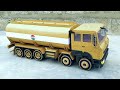 How To Make Remote Control Tata Signa Tanker With Cardboard Rc 16 Wheeler Tata Oil Tanker Truck